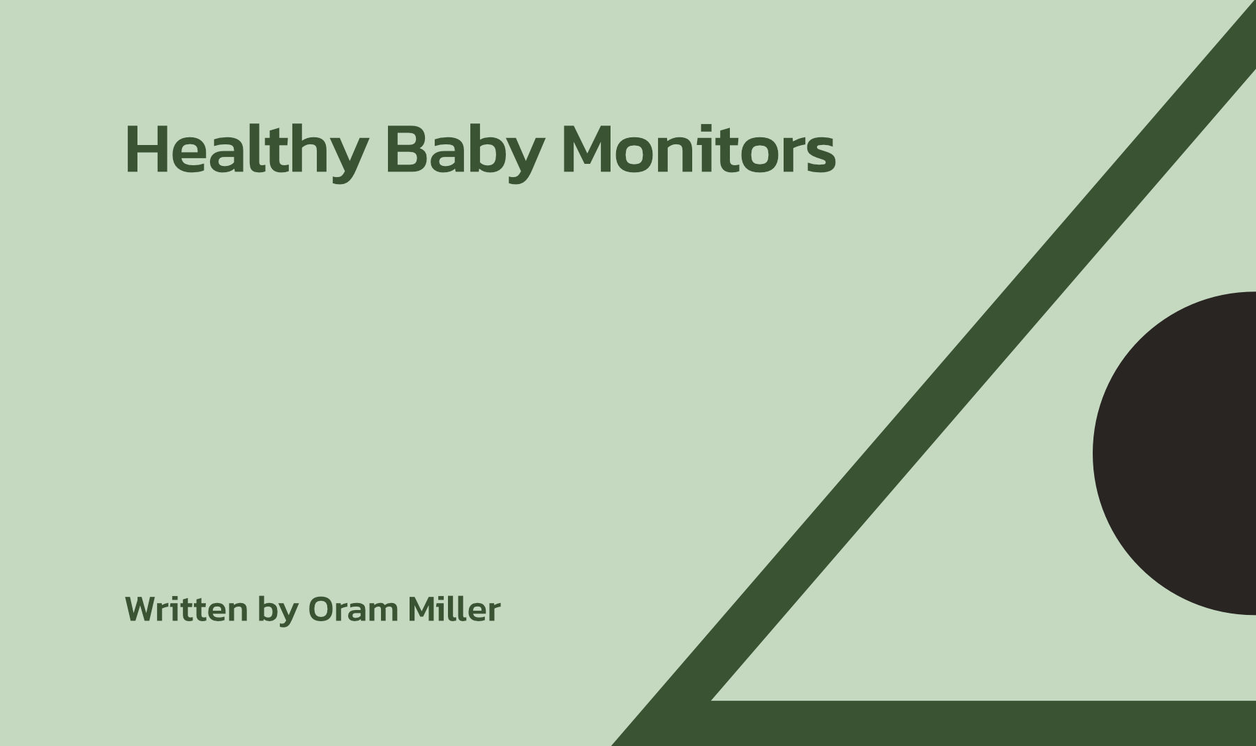 Healthy Baby Monitors